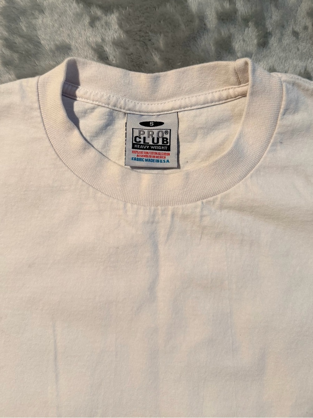 Pro Club Heavyweight | White T-Shirt | Men’s Size Small